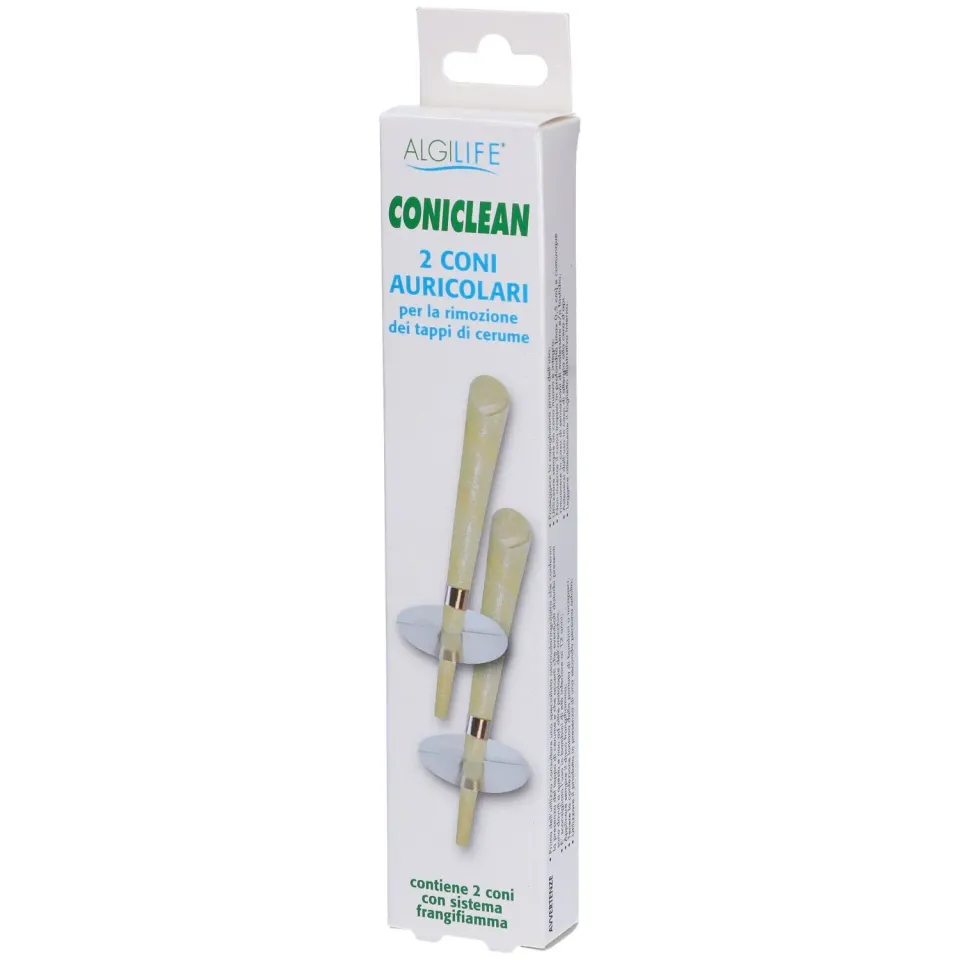 Algilife Coniclean 2 Coni Auricolari 2 pezzi cera d'api