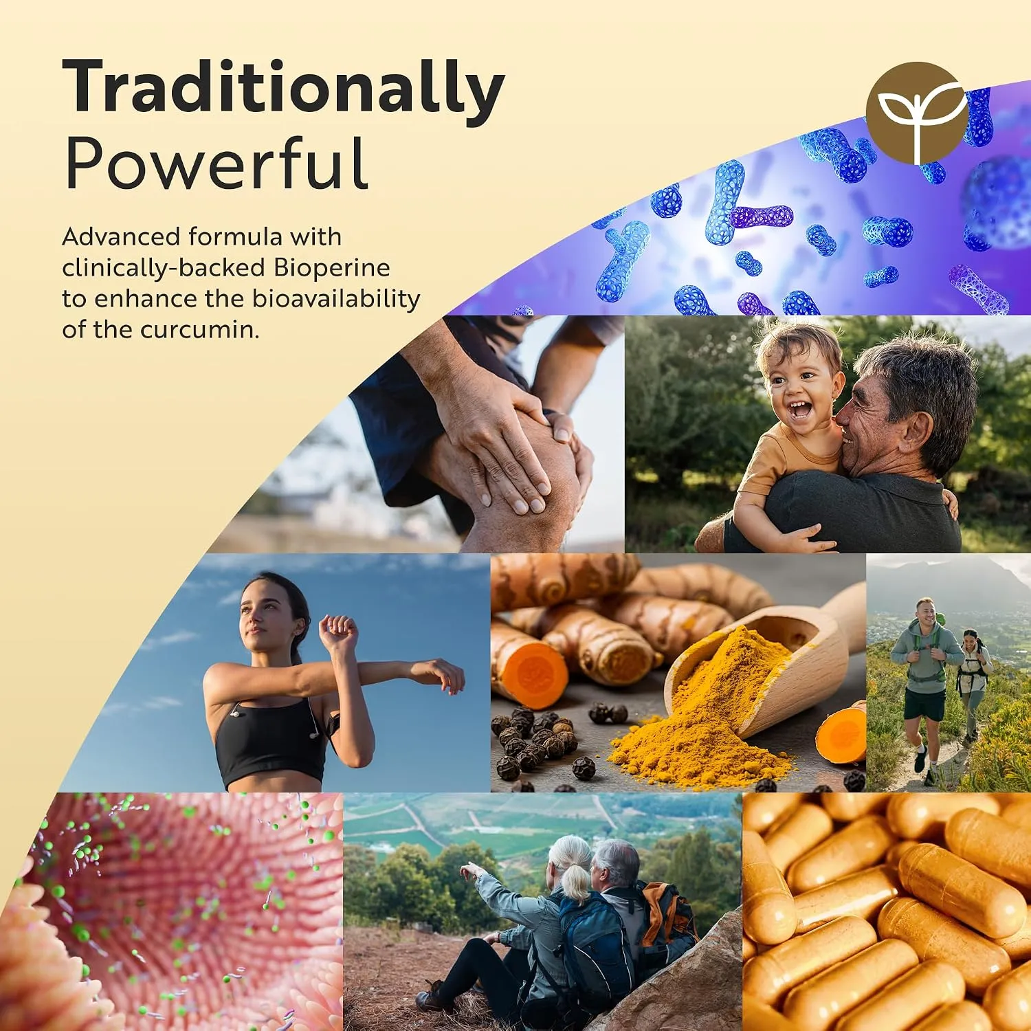 Nutravita Curcumina Premium capsule 120 con Bioperine
