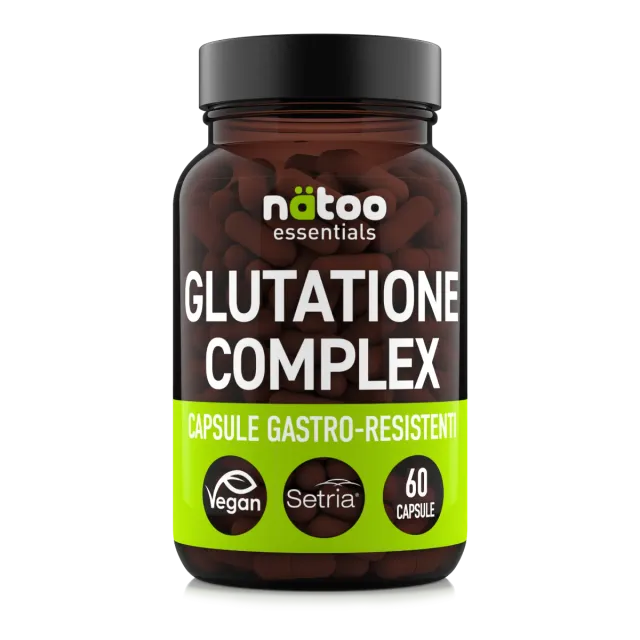 Natoo Essentials Glutatione Complex 60 capsule Setria