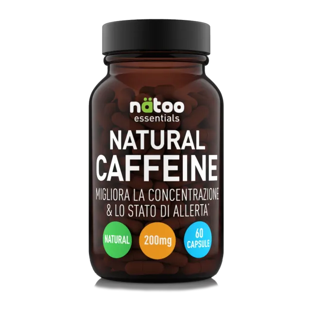 NATOO Performance Caffeina Naturale 60 capsule 200mg