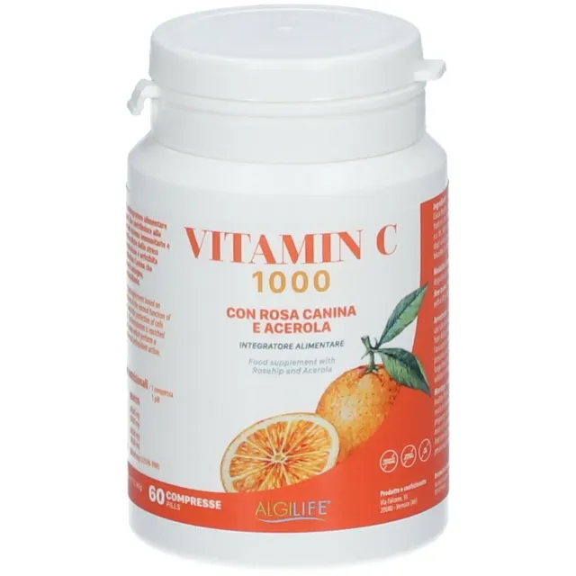 Algilife Vitamin C 1000 integratore compresse acerola