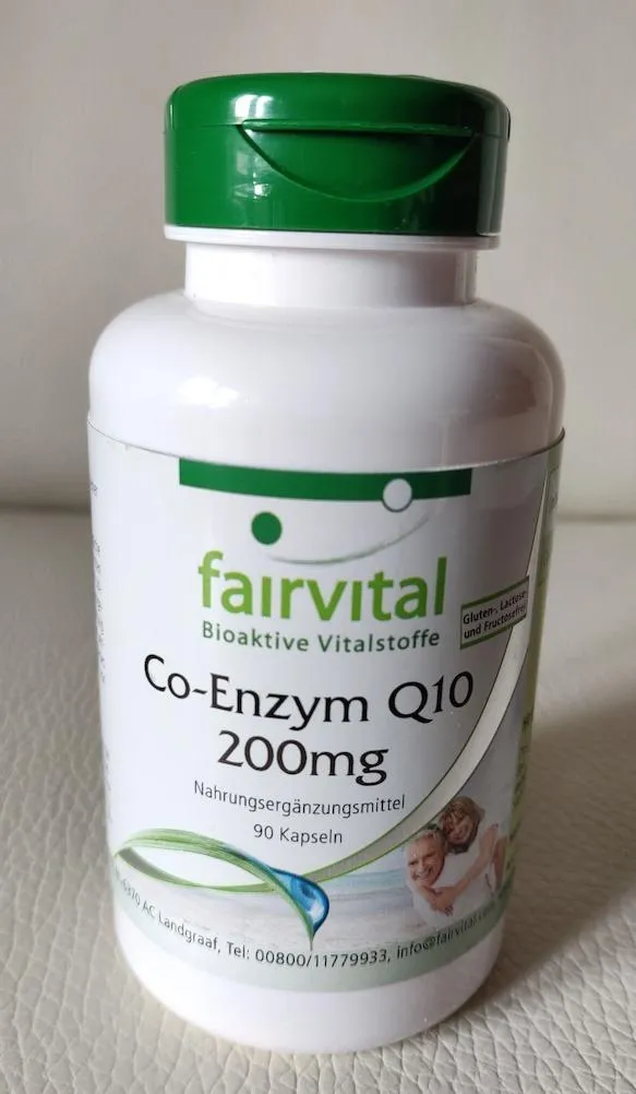Fairvital Coenzima Q10 200 mg capsule 90 ubichinone vegano