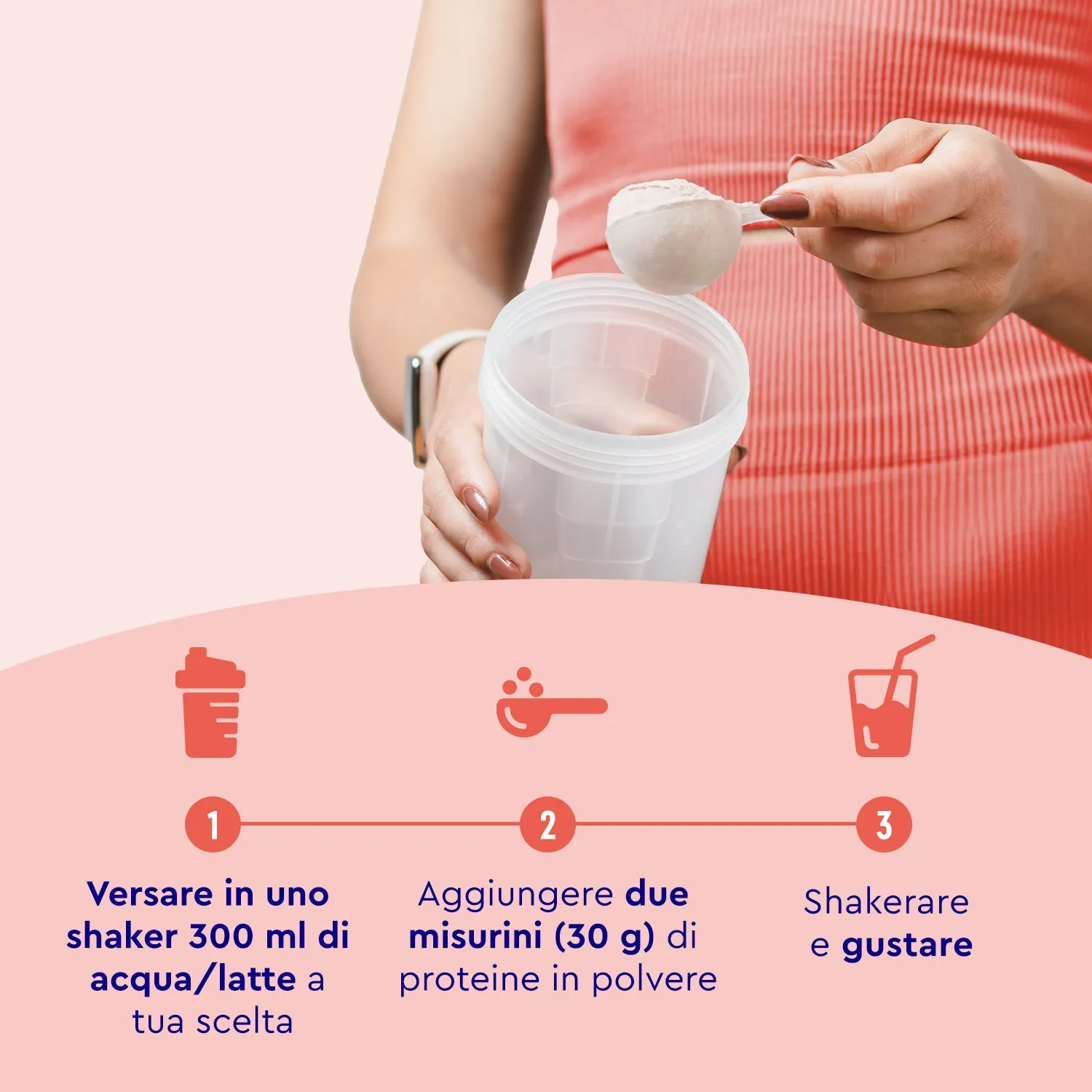 gloryfeel Berry Joy proteine fragola vegane in polvere