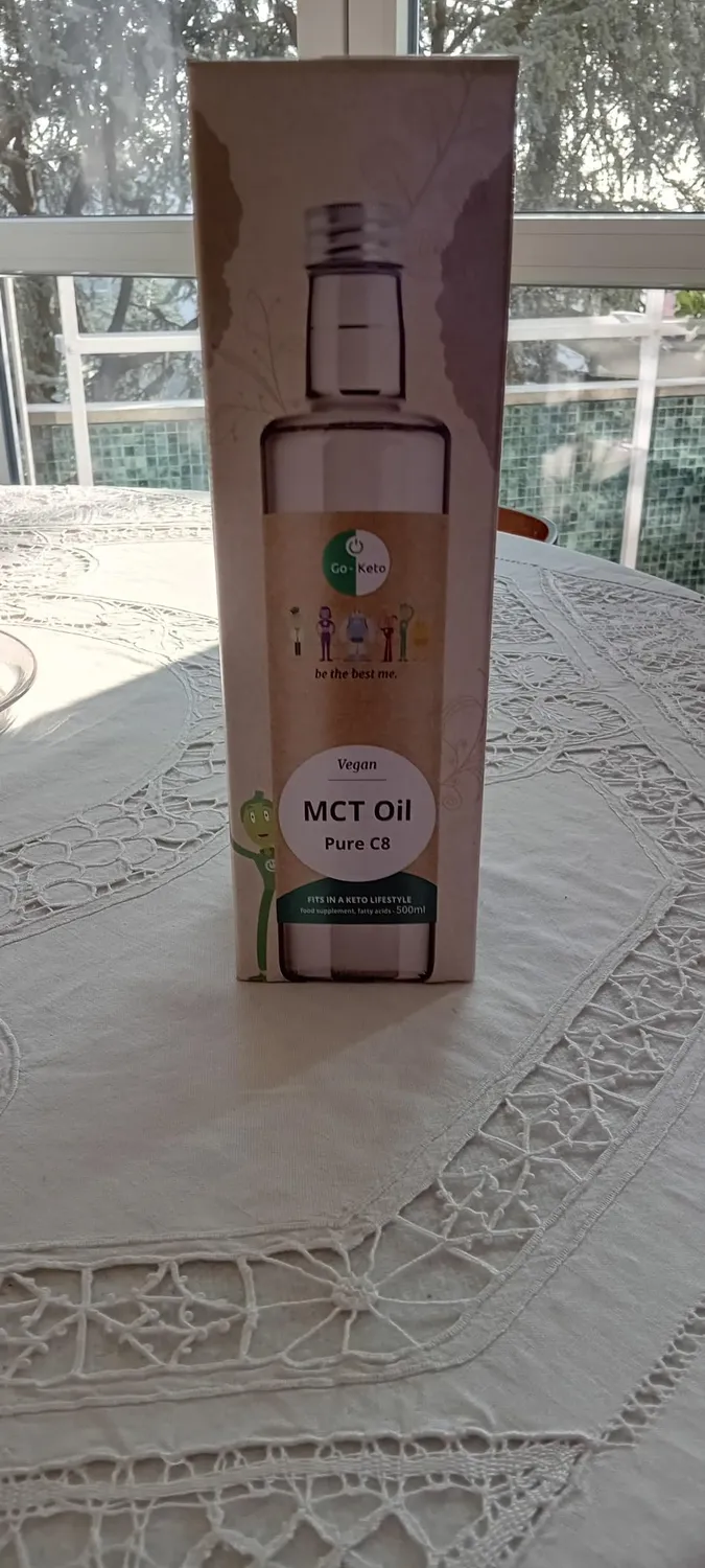 Go-Keto MCT C8 olio cocco 500ml vegano keto