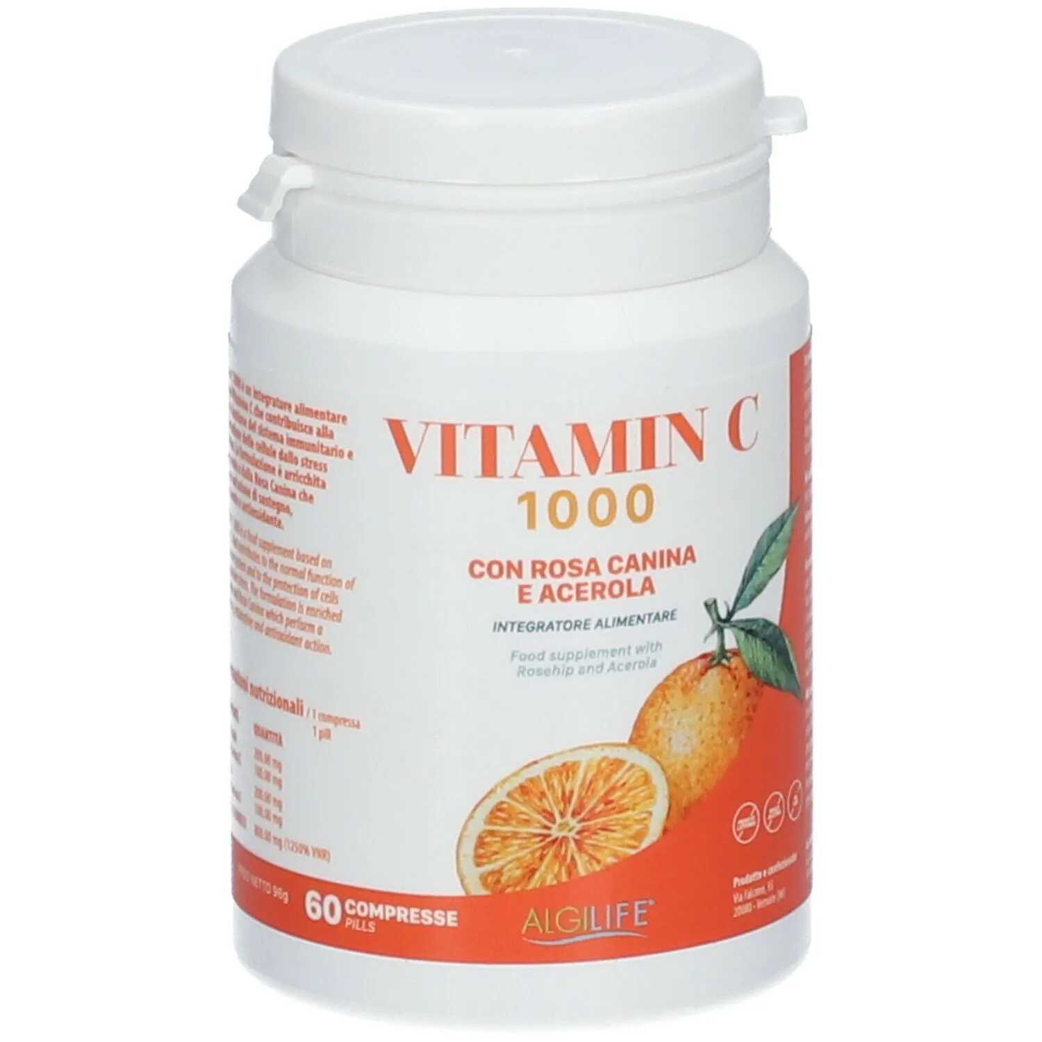 Algilife Vitamin C 1000 integratore compresse acerola