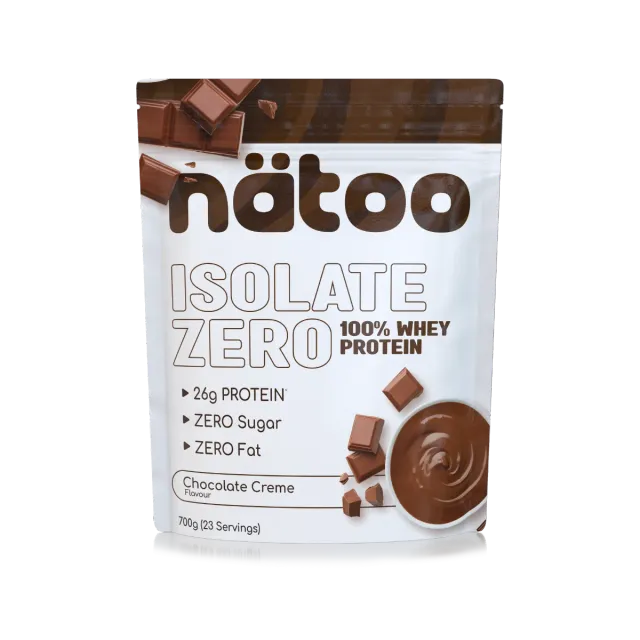 Natoo Performance Isolate Zero proteine 700g chocolate cream isolate