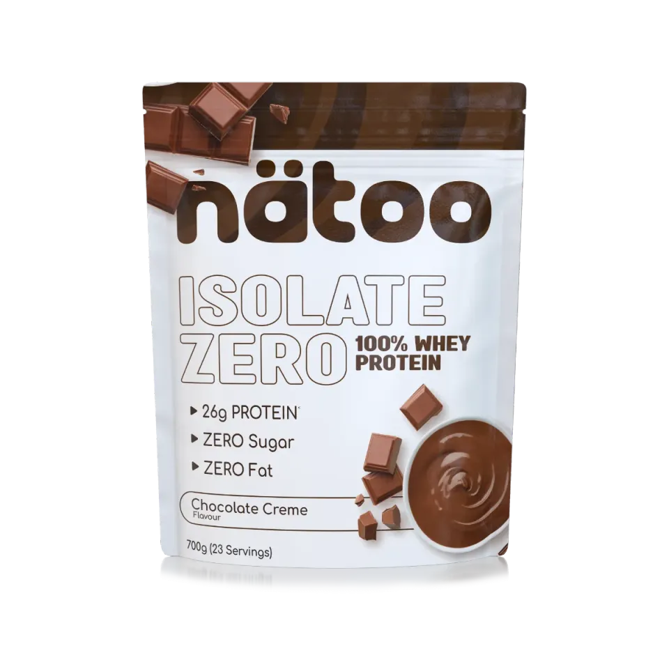 Natoo Performance Isolate Zero proteine 700g chocolate cream isolate