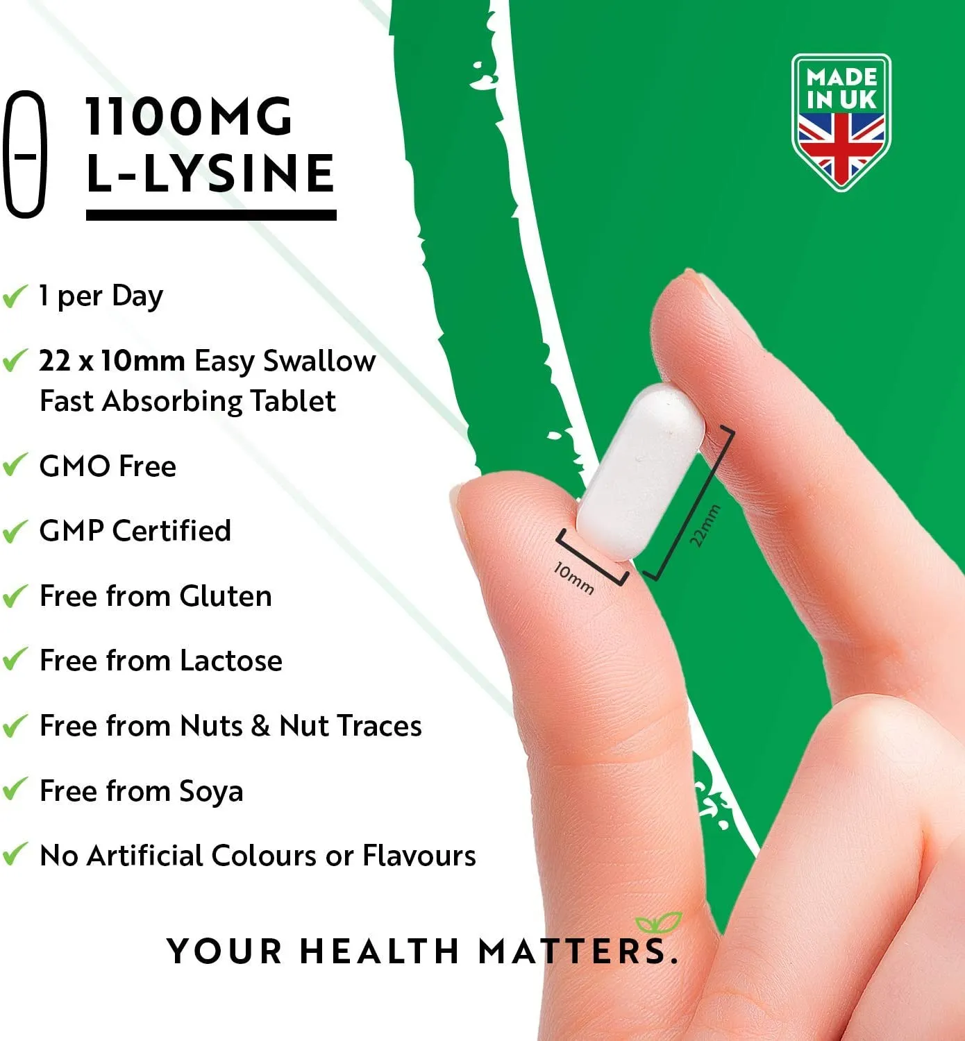Nutravita L-Lisina 1100 mg compresse alta resistenza