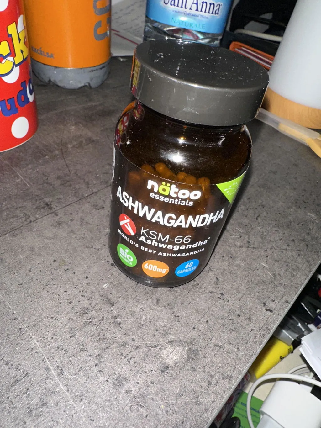 Natoo Essentials Ashwagandha KSM-66 Bio capsule 60 capsule titolate