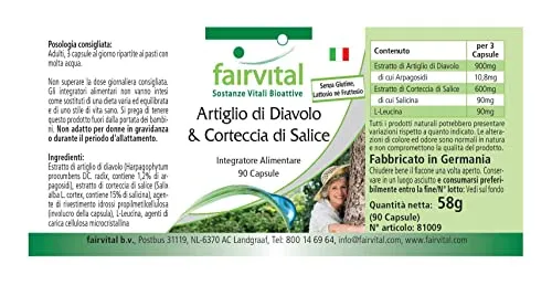 Fairvital Artiglio Diavolo Salice capsule 90 capsule