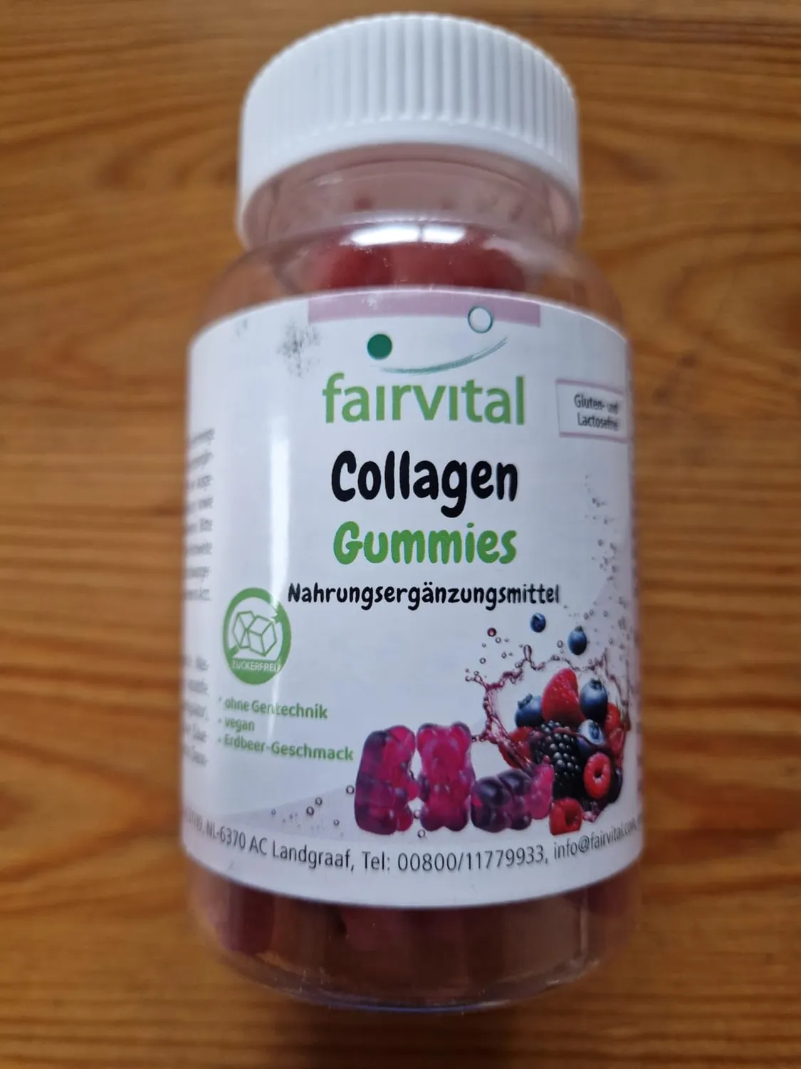 Fairvital Collagene caramelle gommose 60 pezzi fragola
