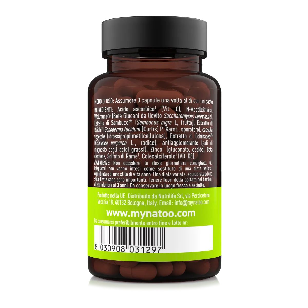 Natoo Essentials Immune Boost integratore 90 capsule difese