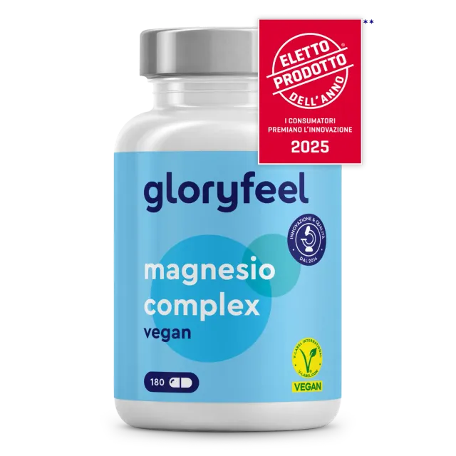 gloryfeel Magnesio Complex capsule 180 pz 5 forme