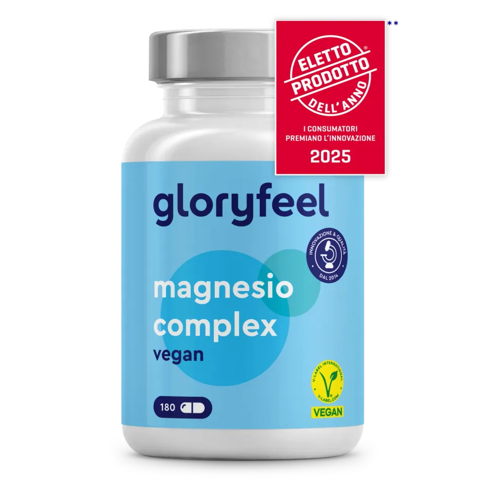 gloryfeel Magnesio Complex capsule 180 pz 5 forme