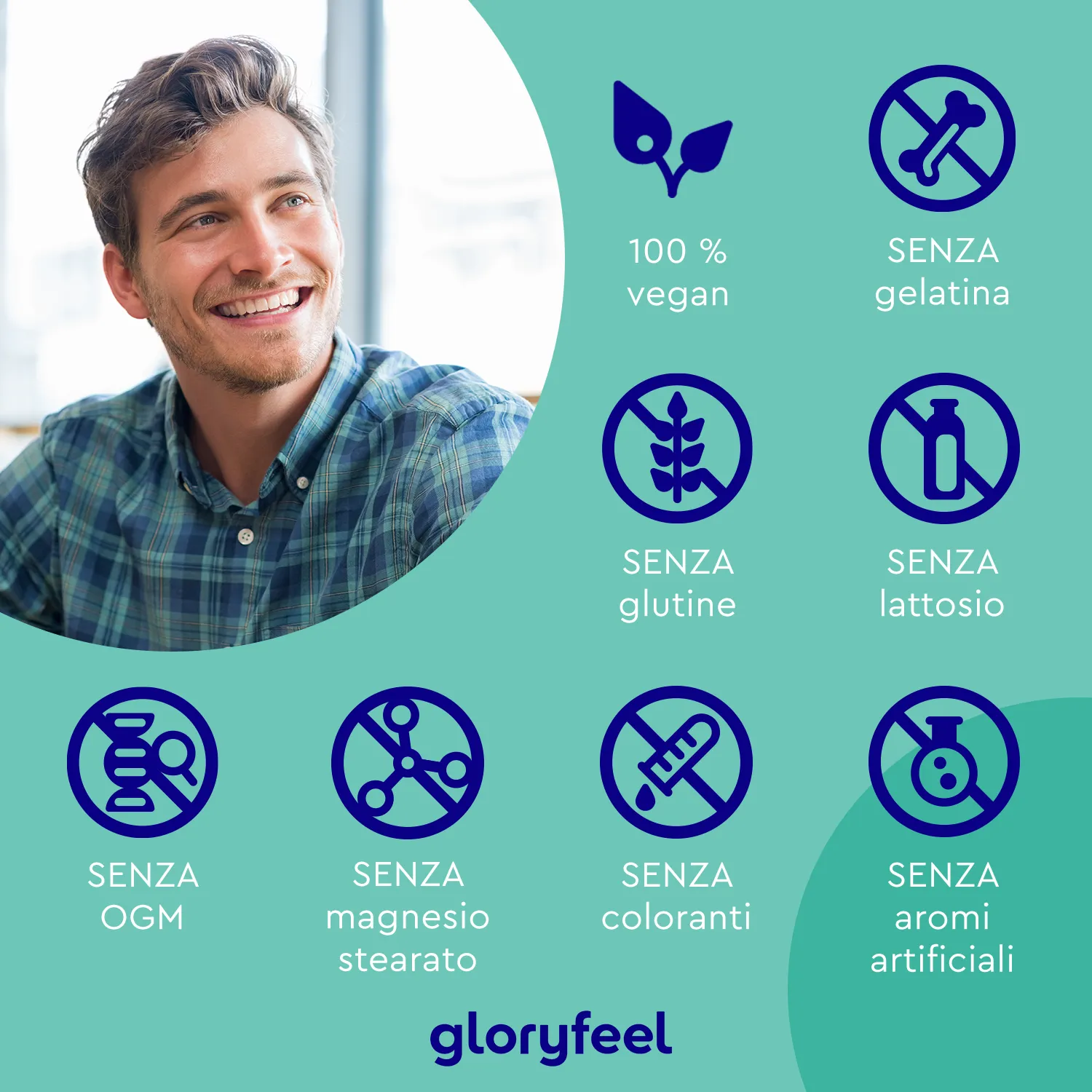 gloryfeel Selenio Complex 365 compresse vegane