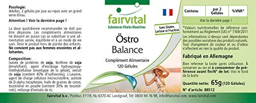 Fairvital Östro Balance capsule 120 isoflavoni soia menopausa