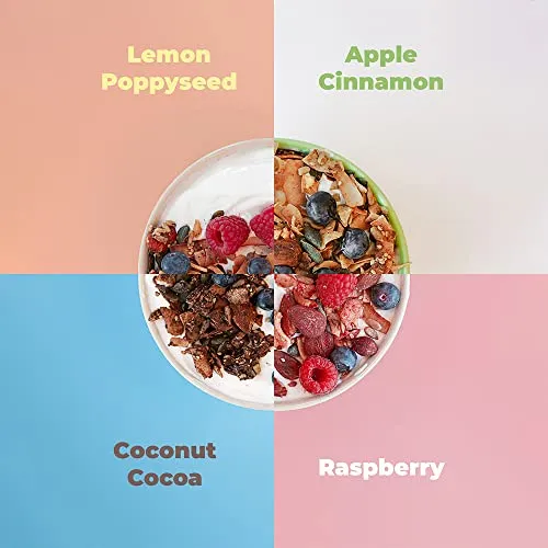 Go-Keto Bio Keto Granola Trial Pack granola 4x40g vegana