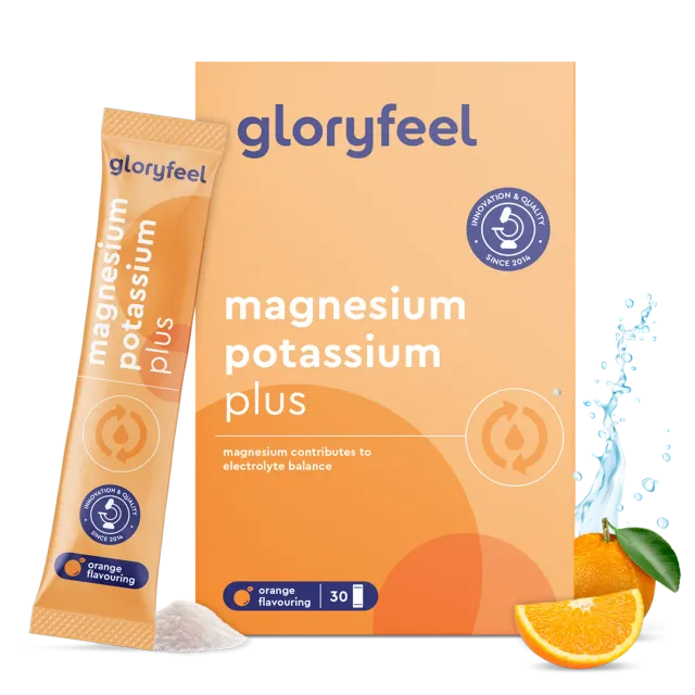 gloryfeel Magnesio Potassio bustine gusto arancia