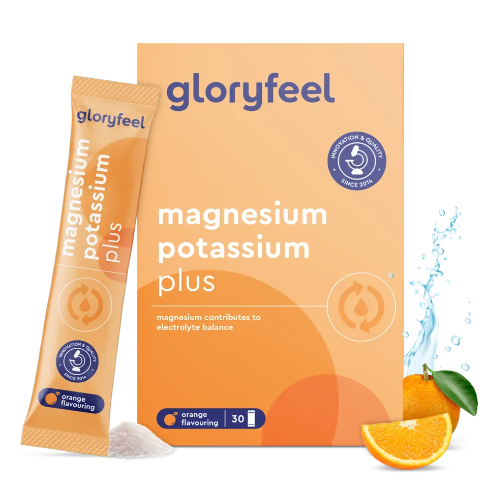 gloryfeel Magnesio Potassio bustine gusto arancia