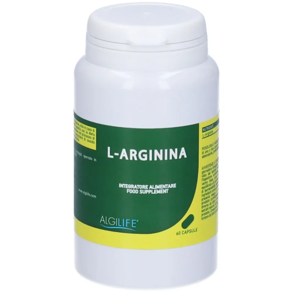 Algilife L-Arginina integratore 60 capsule 500 mg