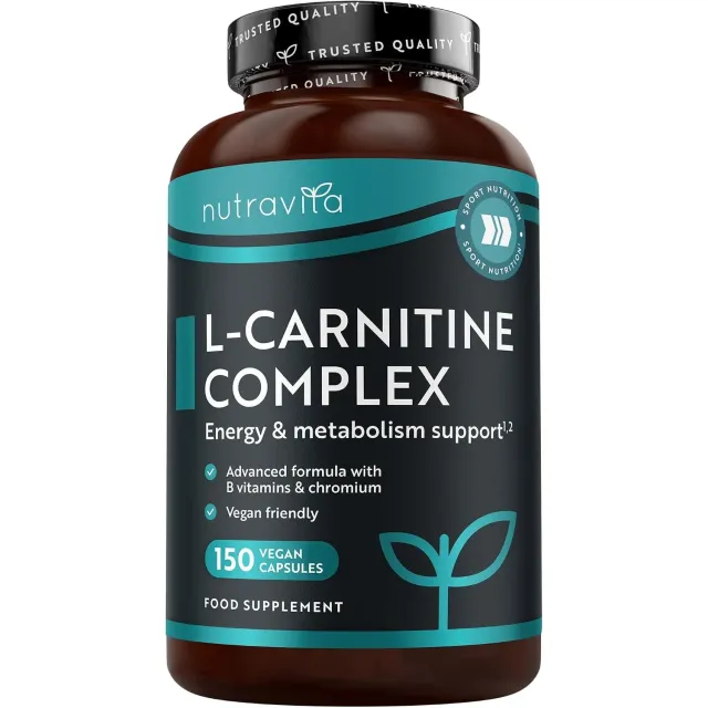 Nutravita L-Carnitina complesso 150 capsule vegane sport