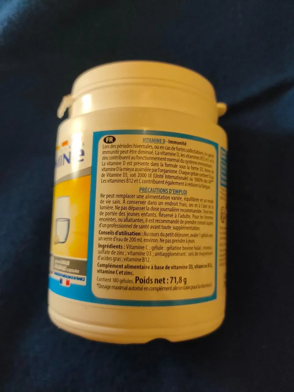 Juvamine Vitamina D3 2000 UI capsule 180 capsule immunita