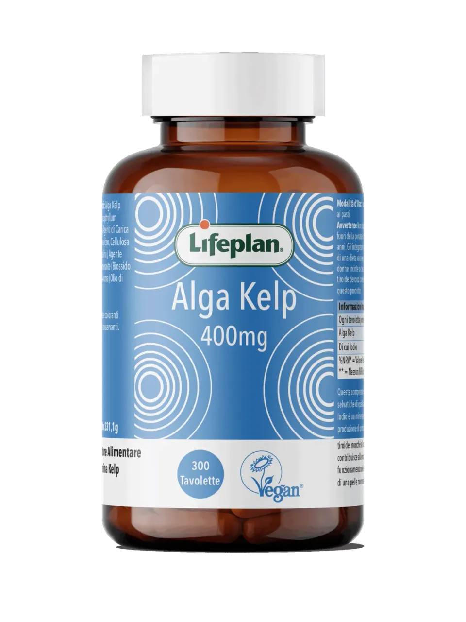 Algilife Kelp integratore iodio 300 tavolette tiroide