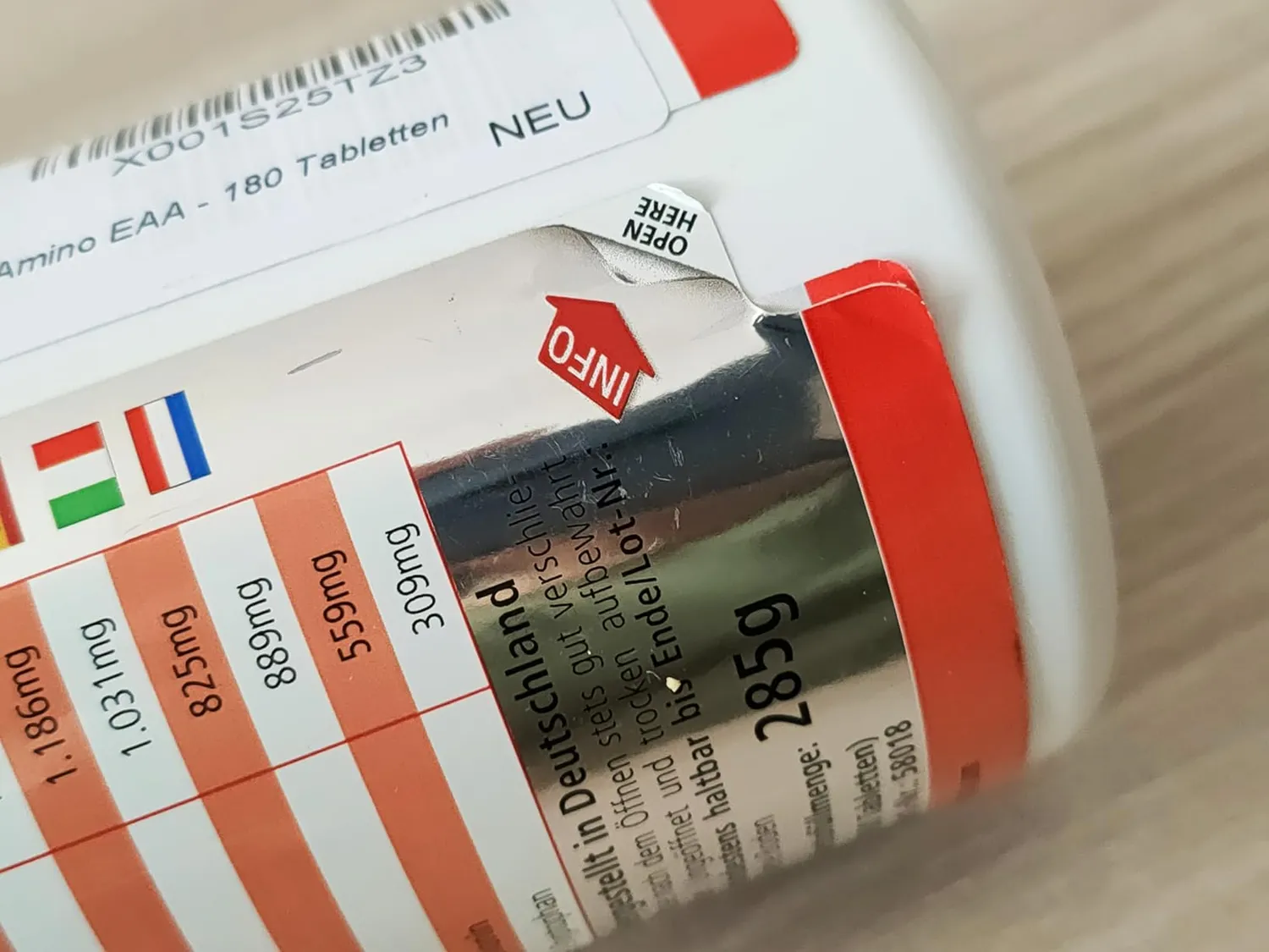 Fairvital Amino EAA compresse 180 pezzi aminoacidi essenziali