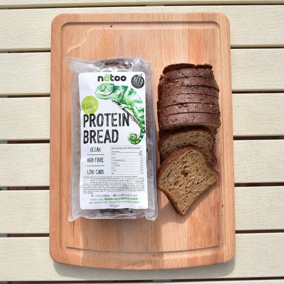 Natoo Pane Proteico 22% preparato 365g con semi low carb