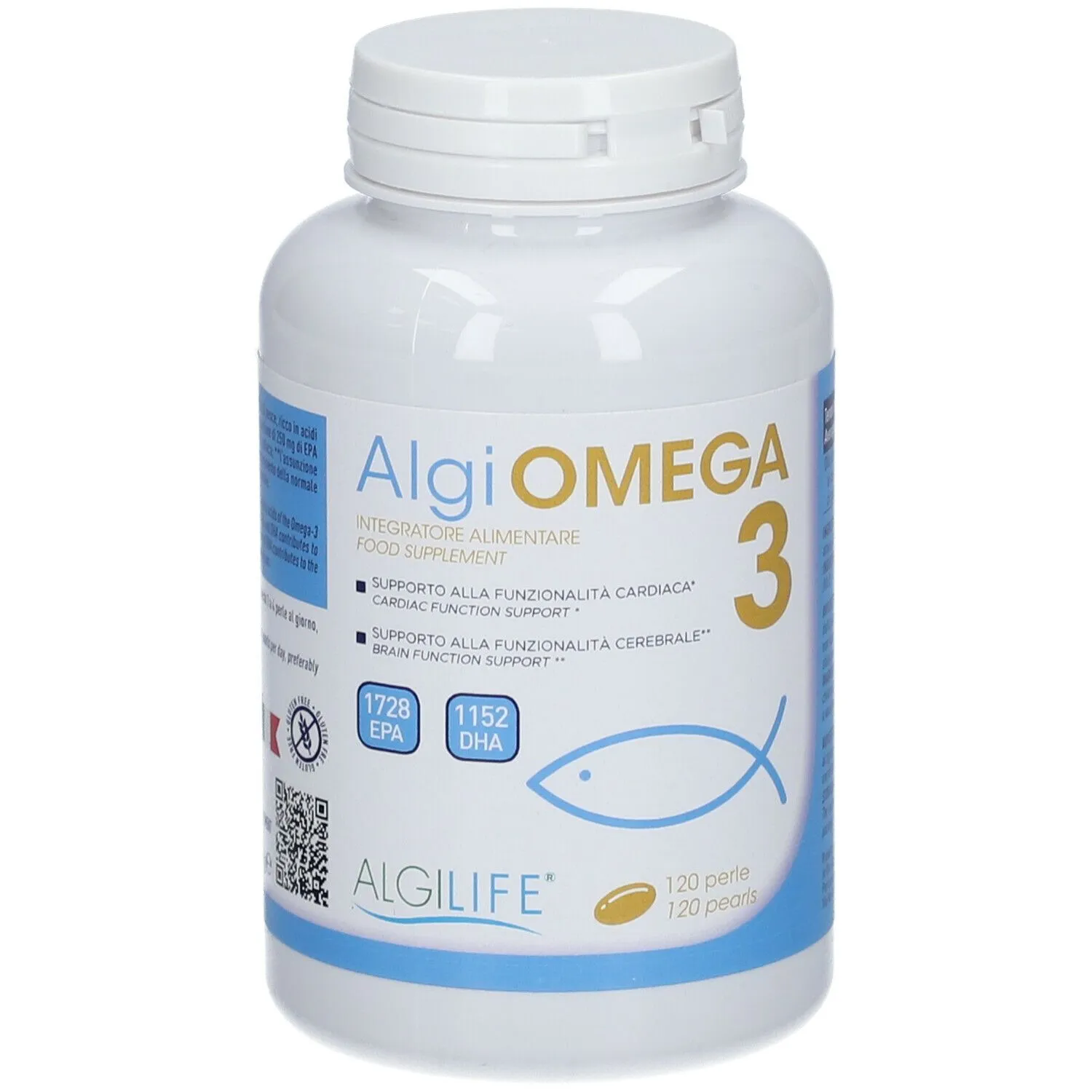 Algilife Algiomega3 omega 3 120 softgel pesce