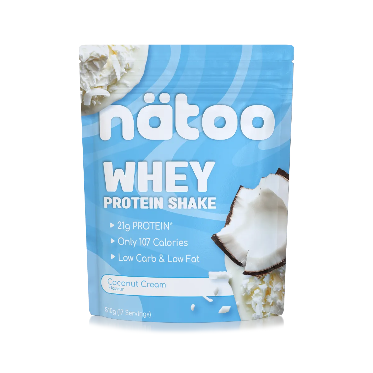 Natoo Performance Whey proteine 510g Belgian Chocolate grass-fed