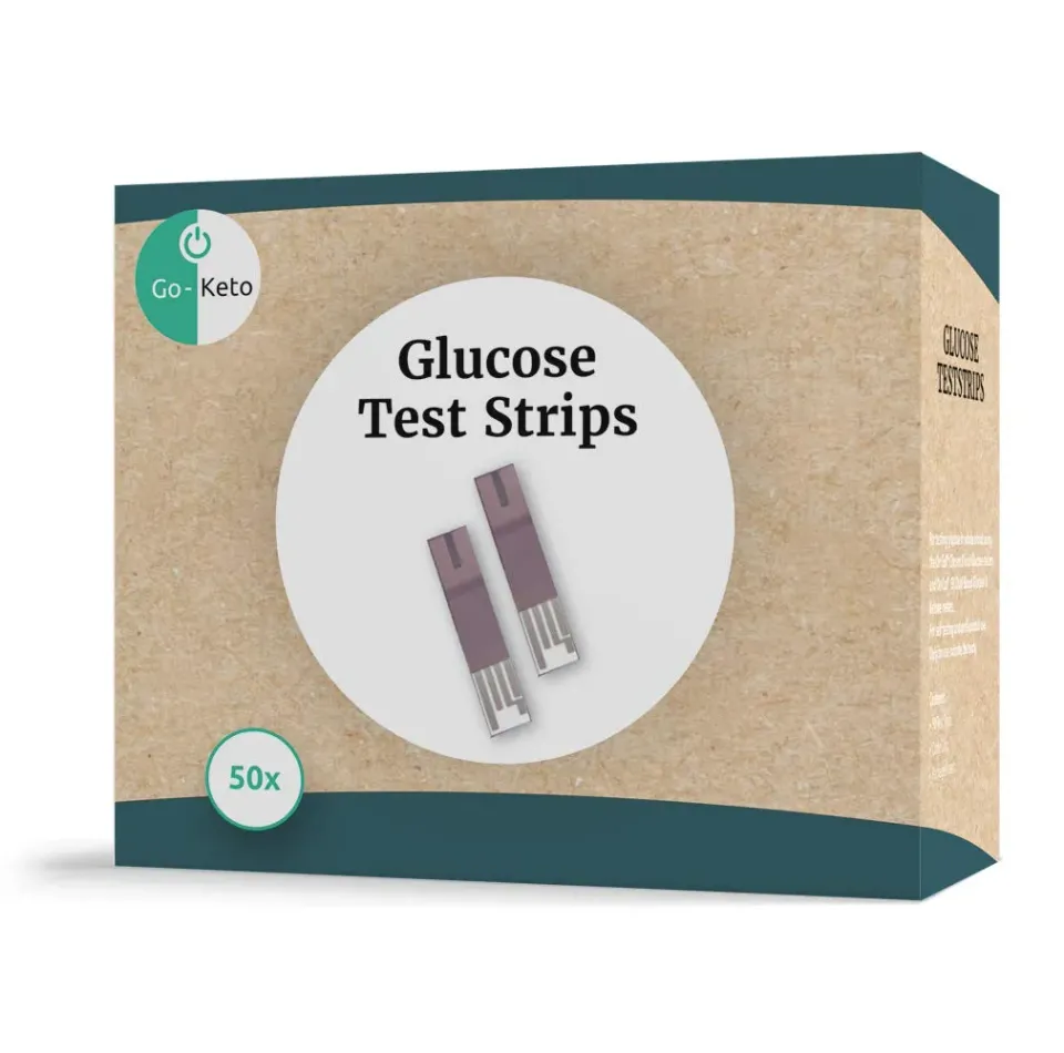 Go-Keto Glucose Strisce Reattive 50 pezzi per Misuratore Chetoni