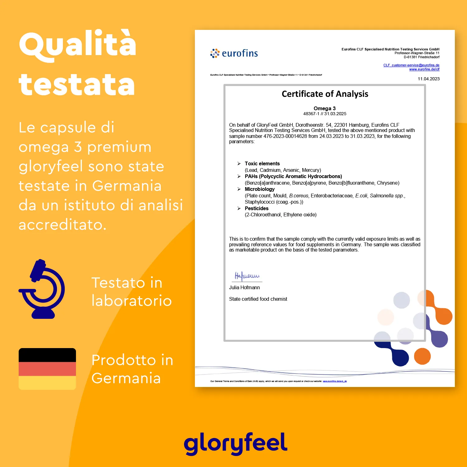 gloryfeel Omega 3 Premium capsule EPA DHA