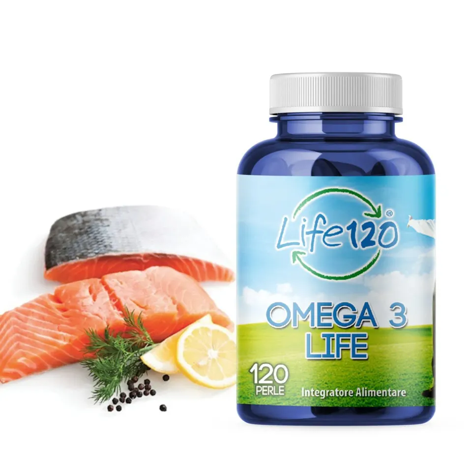 Life 120 Omega 3 Life integratore 120 perle EPA DHA