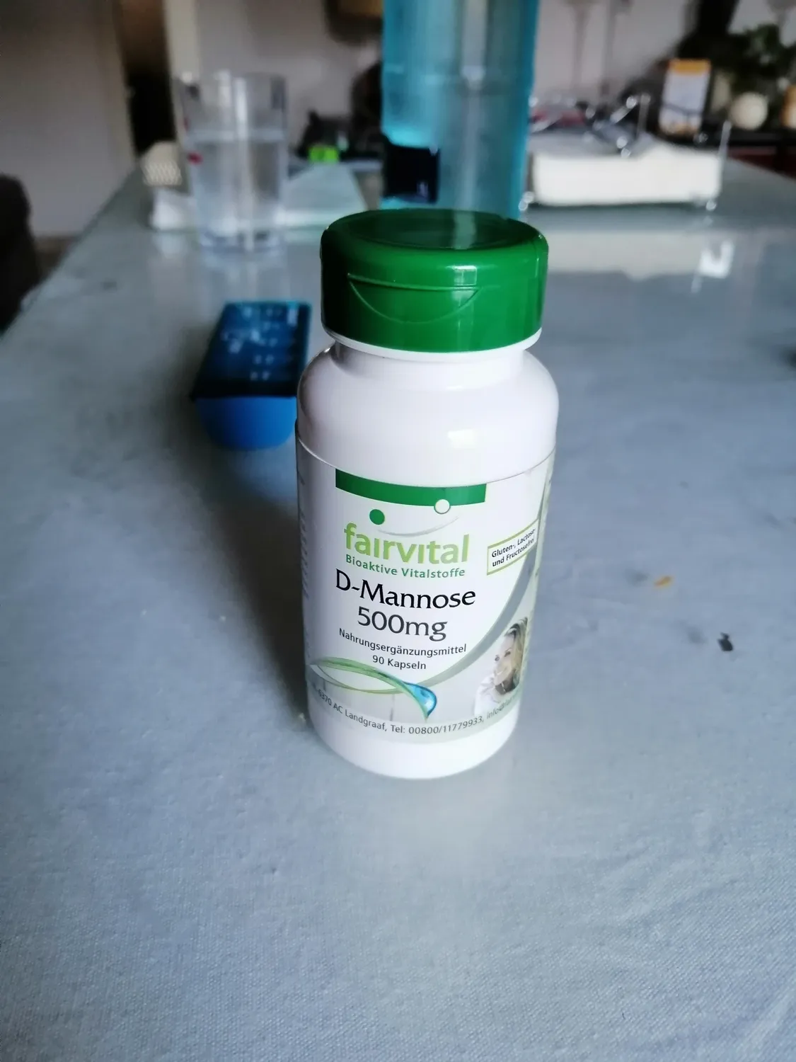 fairvital D-mannosio capsule 500 mg 90 capsule