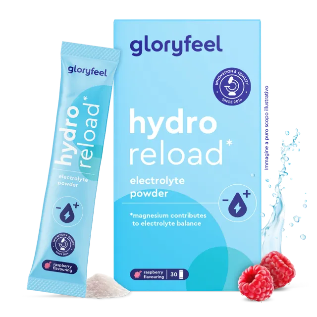 gloryfeel Elettroliti Lampone polvere minerali idratazione