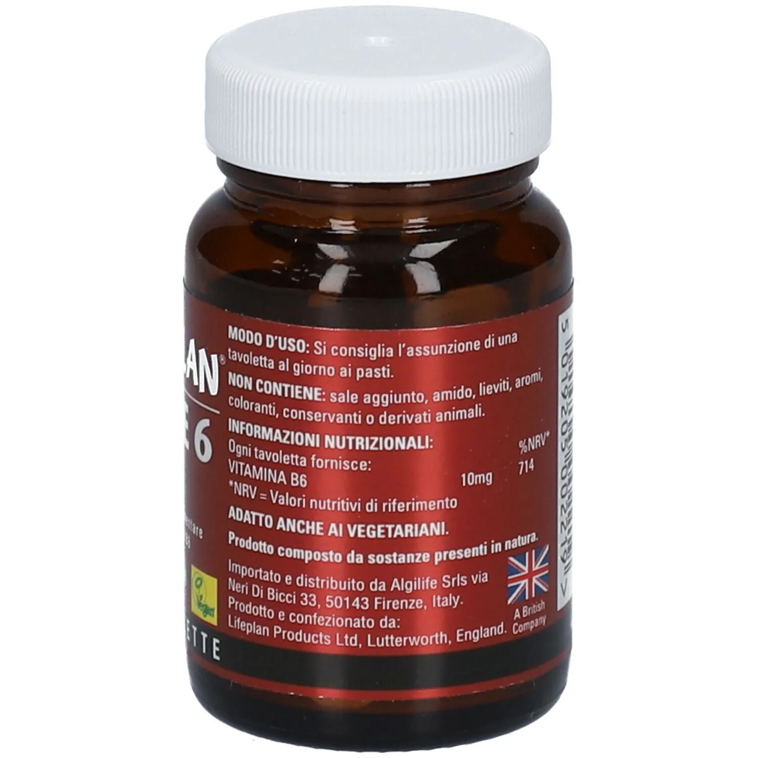 Algilife Bilife 6 integratore tavolette vitamina B6
