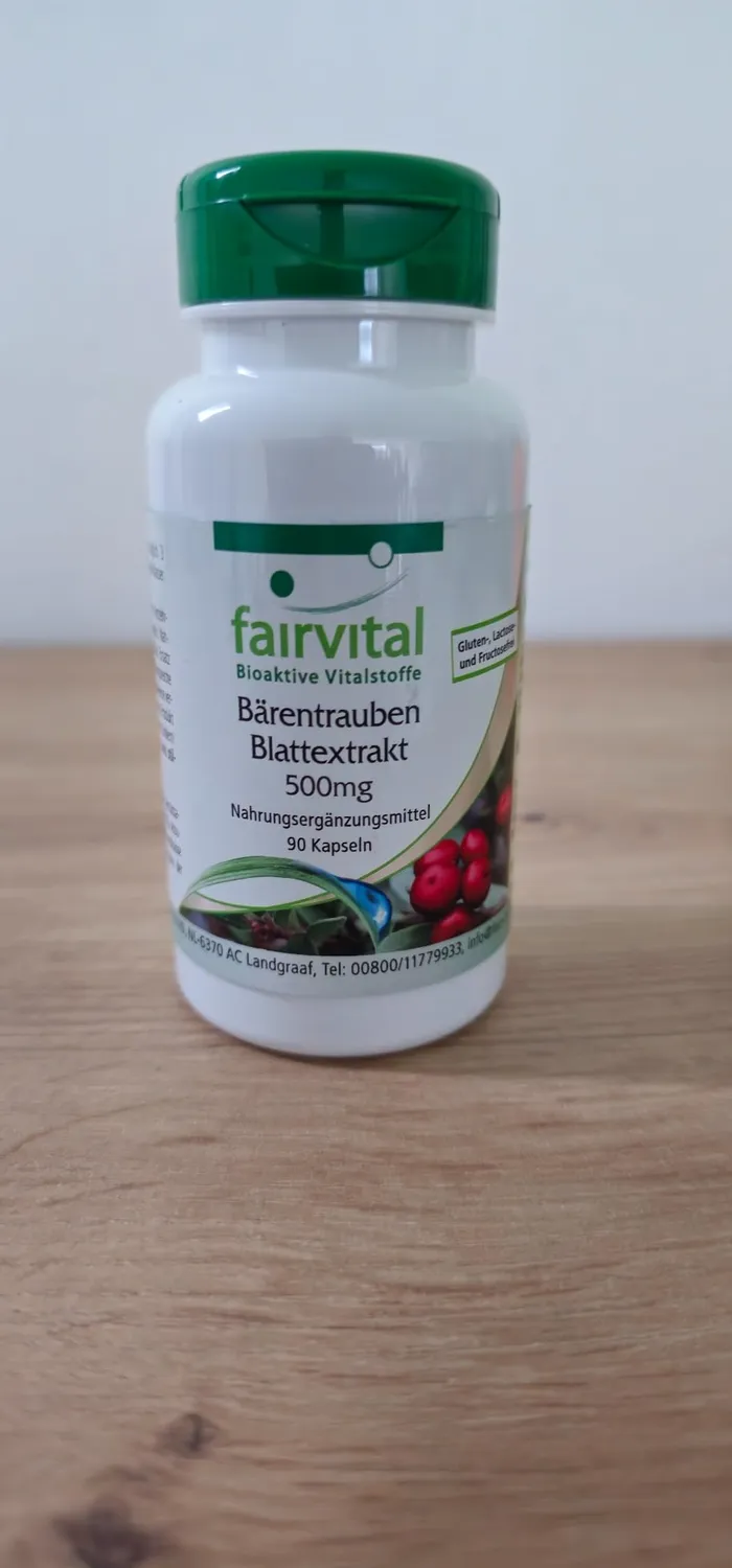 Fairvital Uva Ursi 500 mg capsule 90 pezzi arbutina