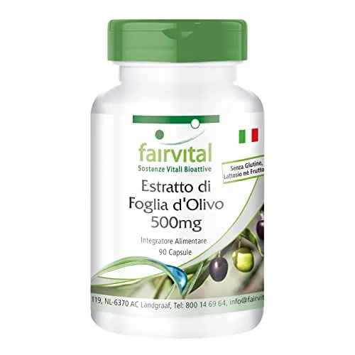 Fairvital Foglie Olivo capsule 500 mg 90 capsule oleuropeina
