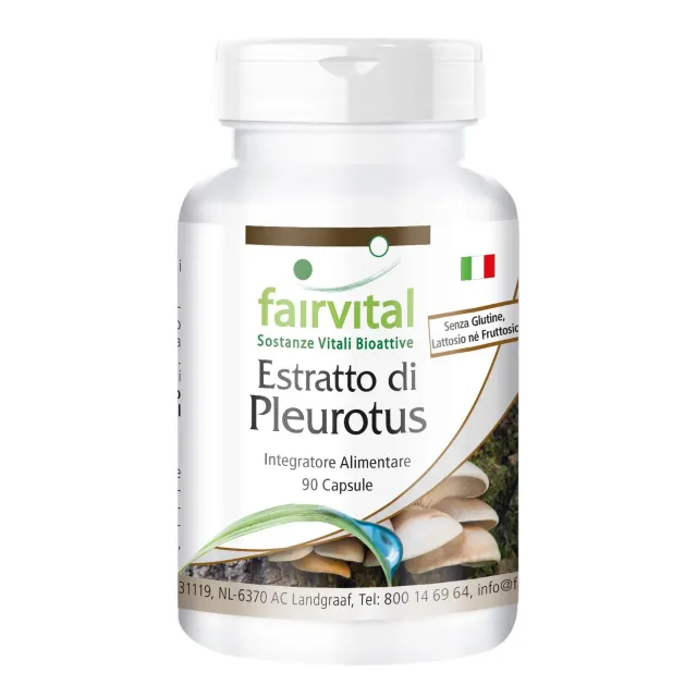 Fairvital Pleurotus 500 mg capsule 90 pz estratto 30%