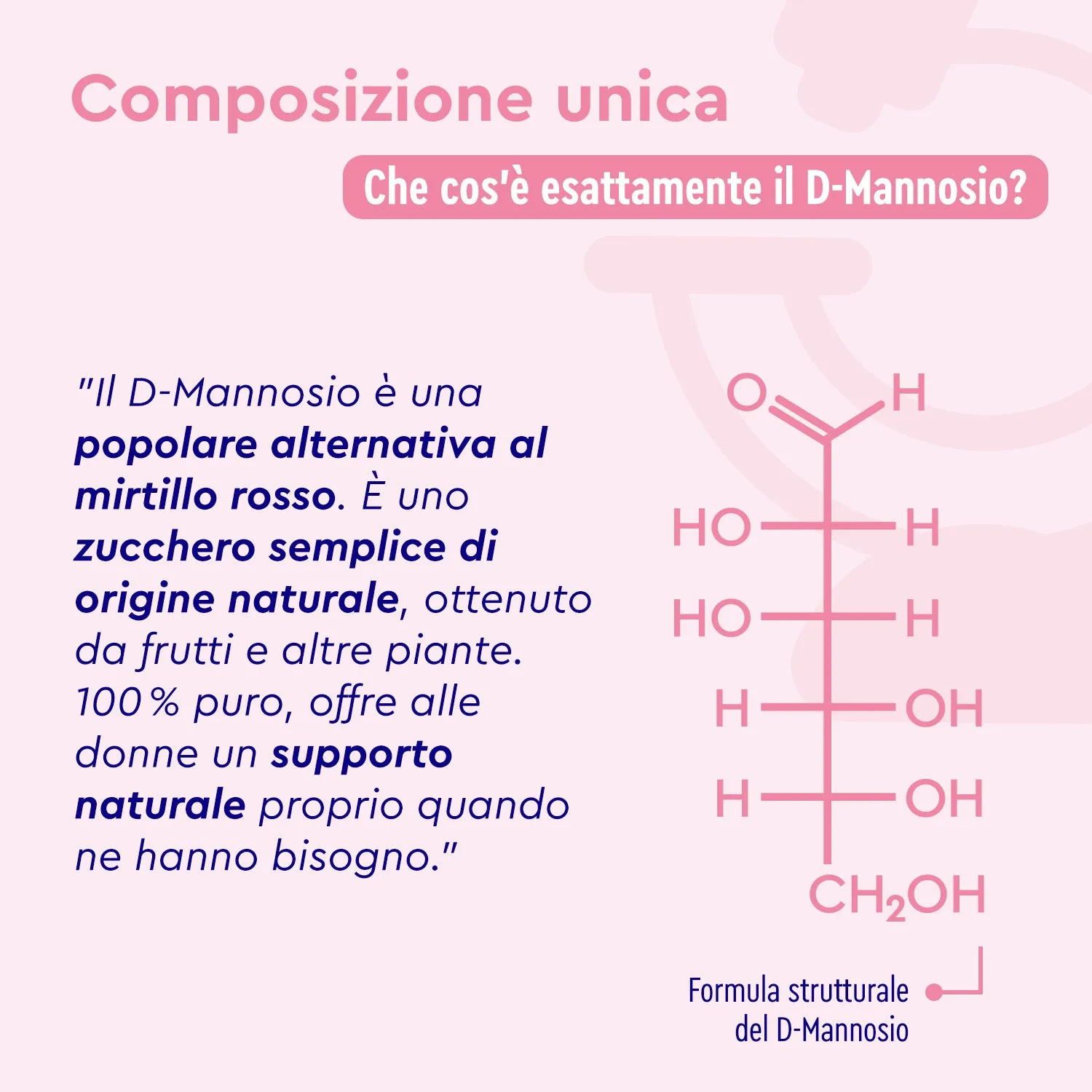 gloryfeel D-Mannosio 2000 mg 180 capsule vegane