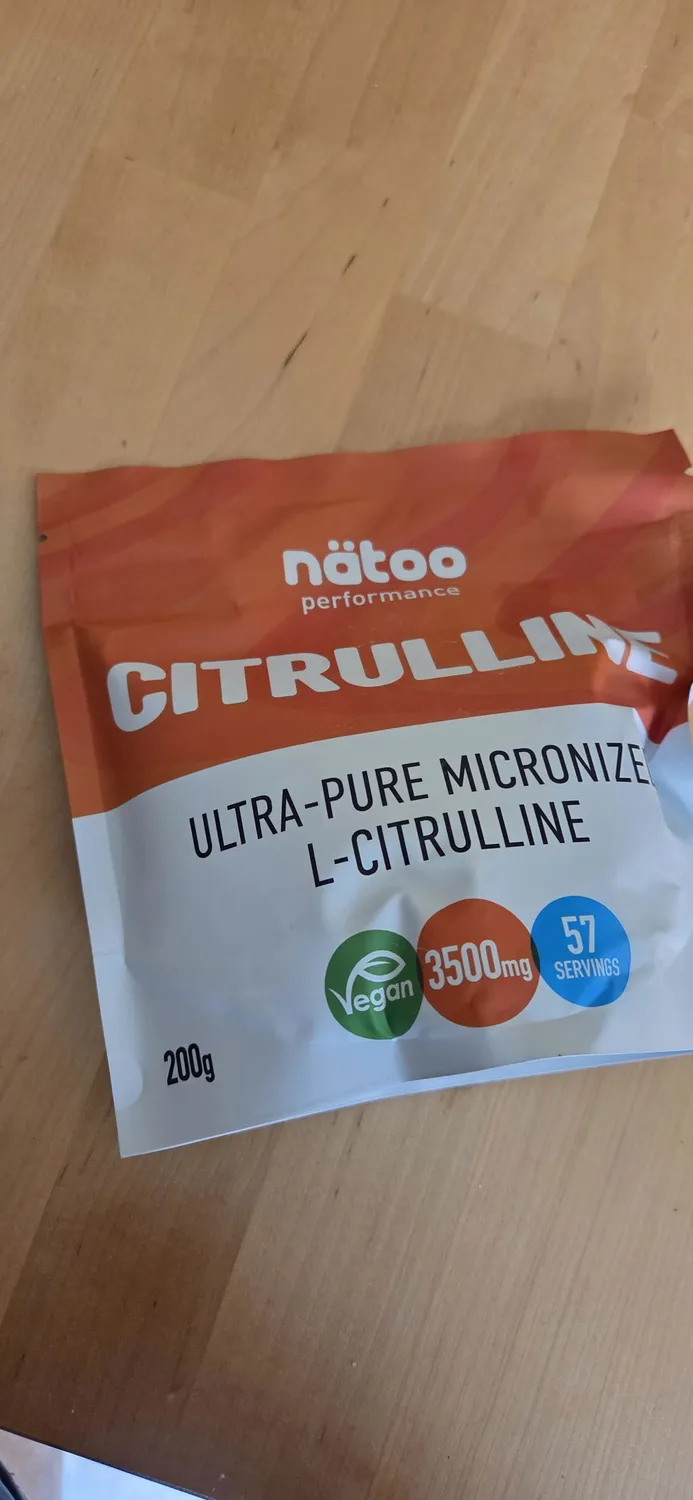 Natoo Performance Citrullina Polvere Integratore 200g Micronizzata