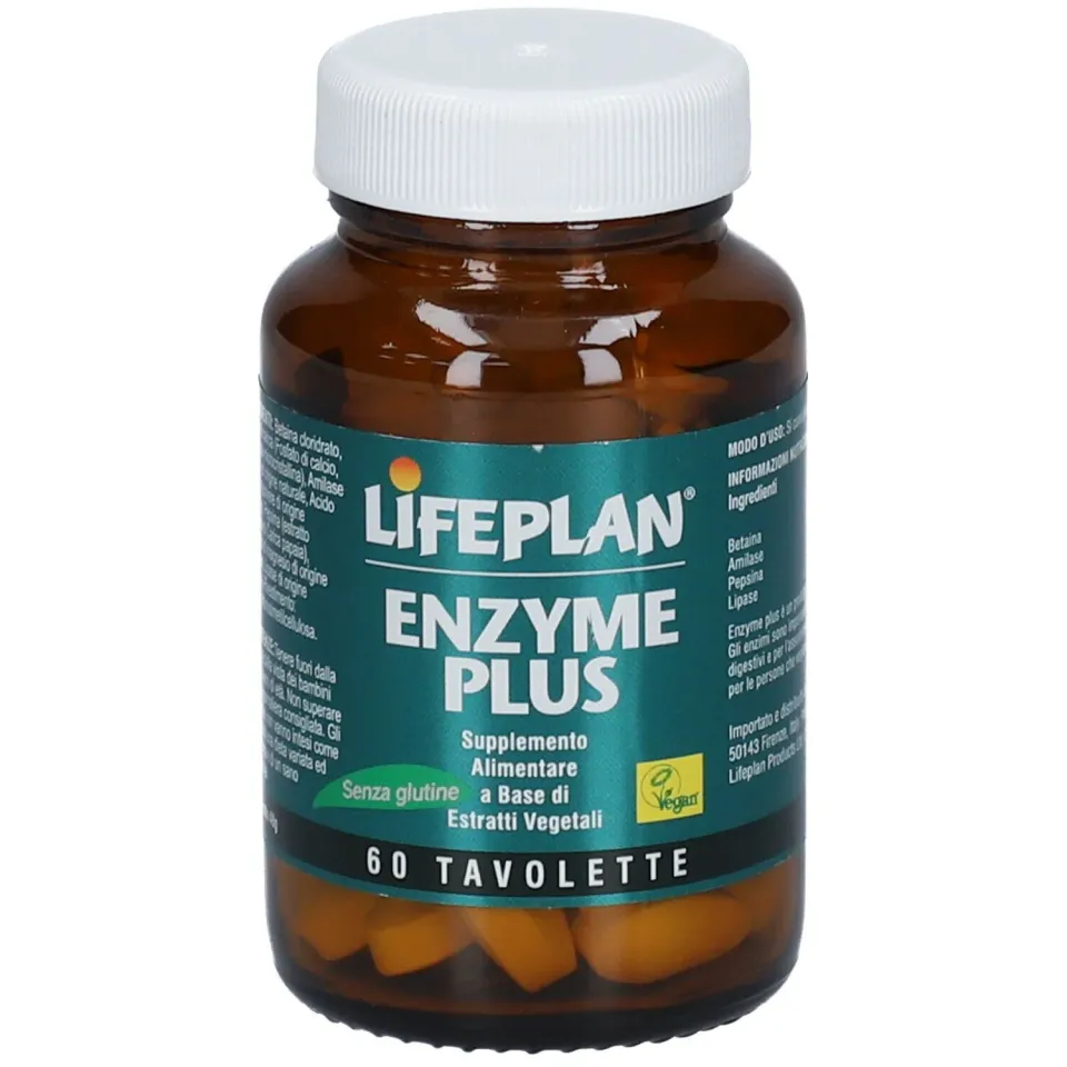 Algilife Enzyme Plus Enzimi Digestivi 60 Compresse