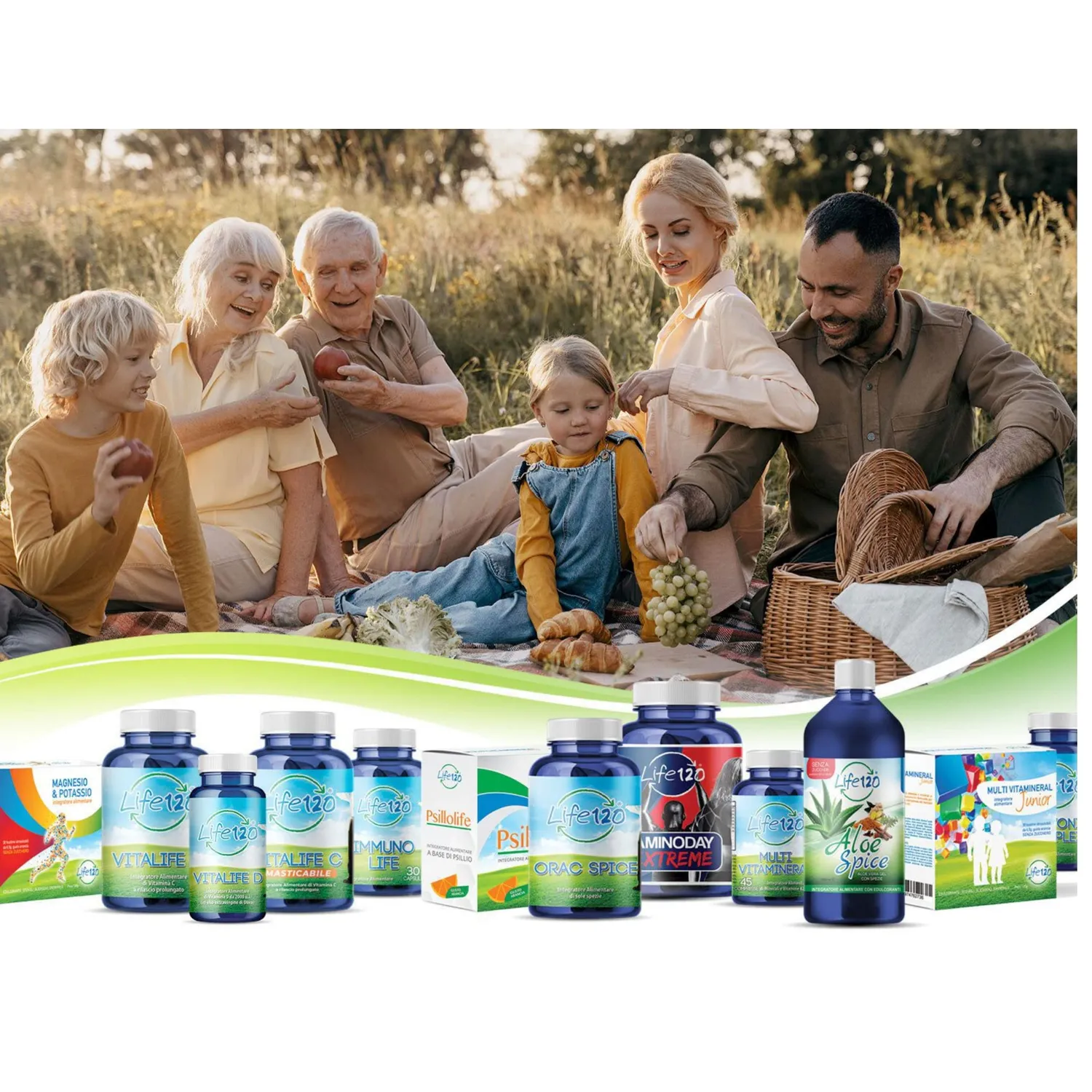 Life120 Aminoday aminoacidi compresse 90pz acido lipoico