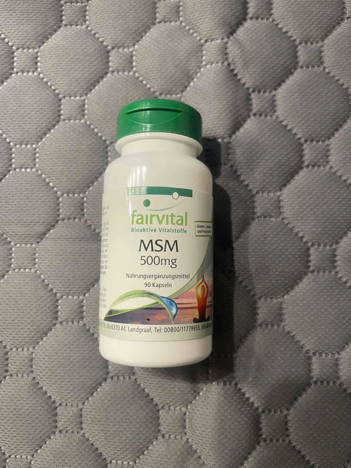 Fairvital MSM 500 mg capsule 90 pezzi alto dosaggio