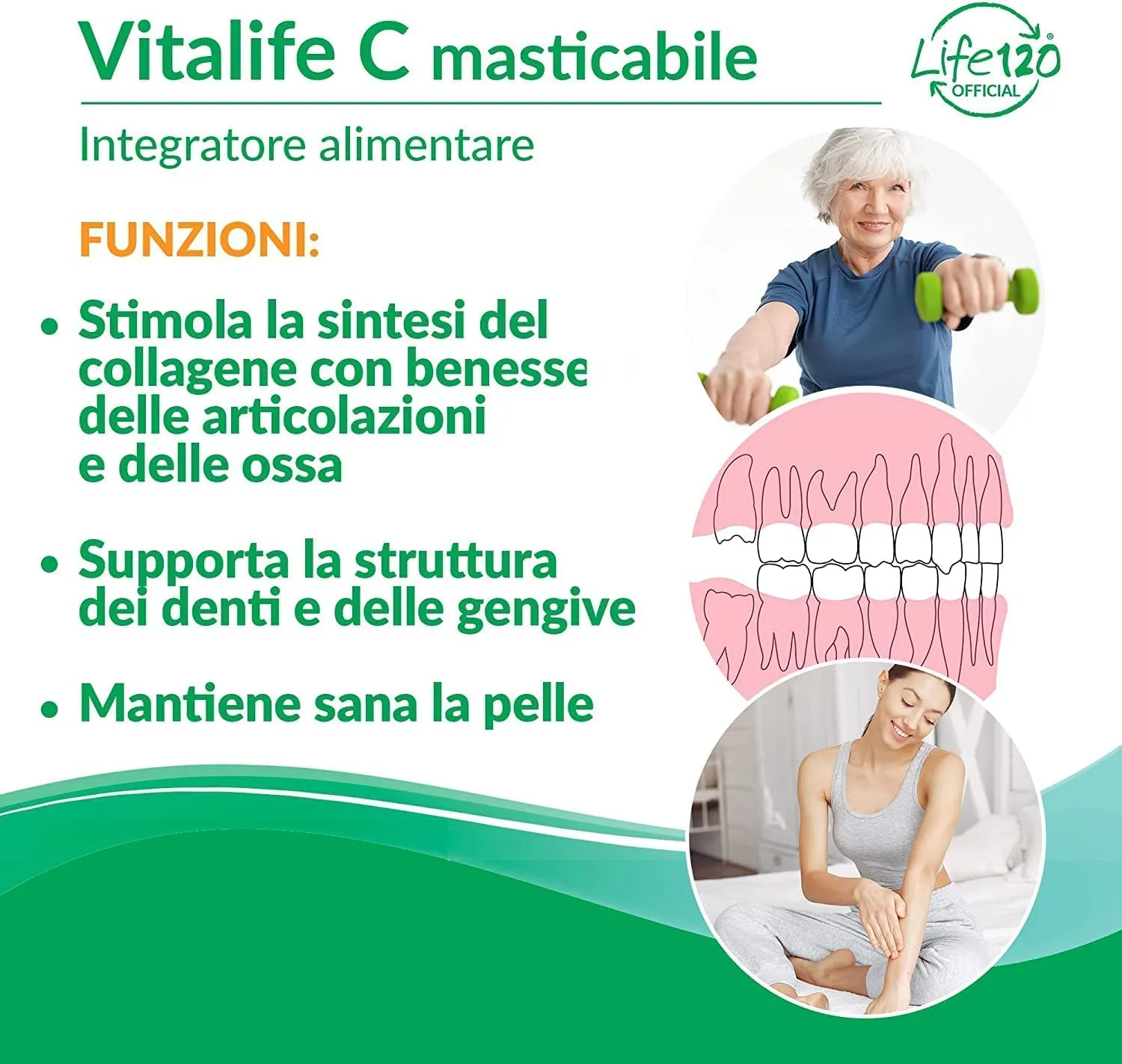 Life 120 Vitalife C compresse 240 pezzi rilascio prolungato