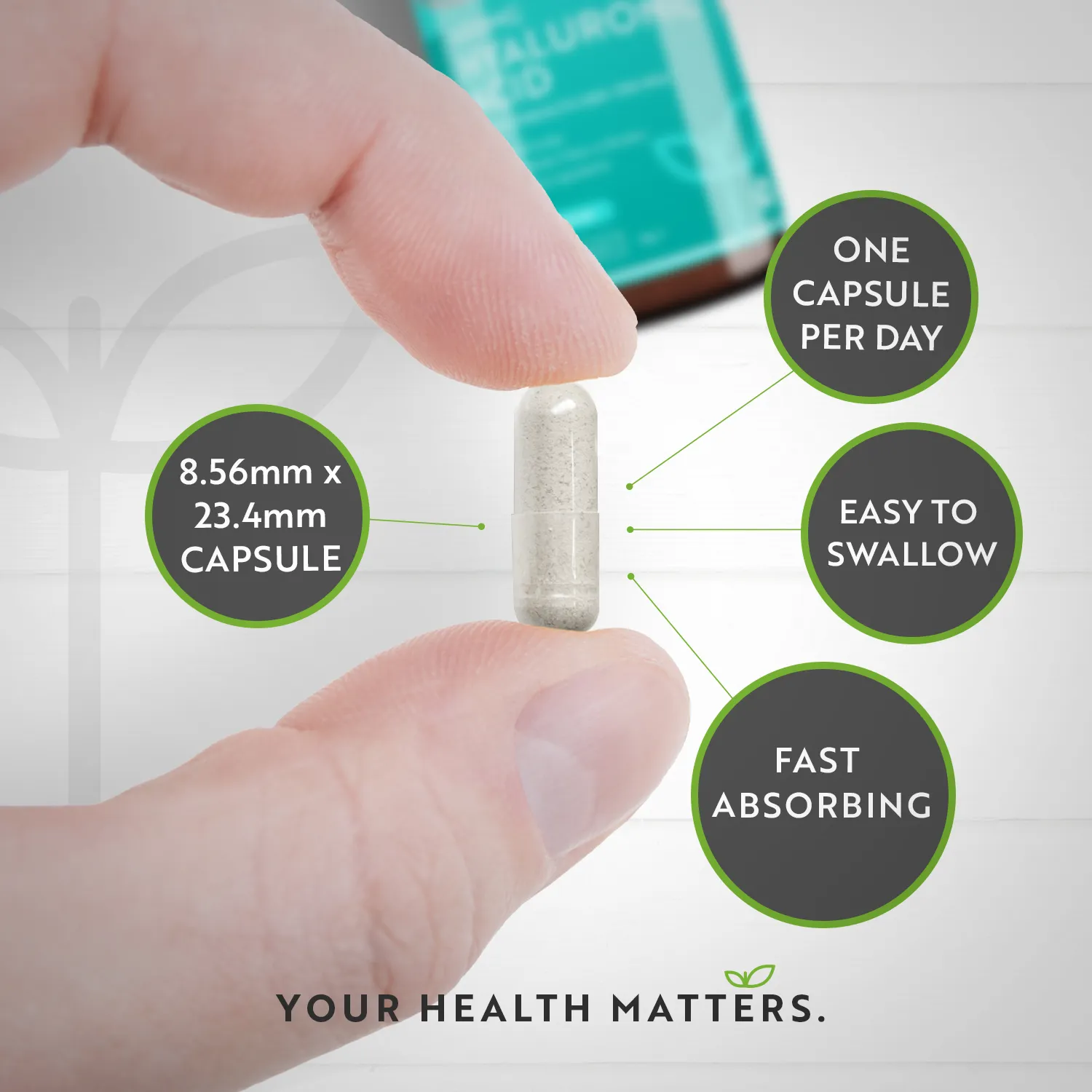 Nutravita Acido Ialuronico 600mg capsule vegane 90 pz