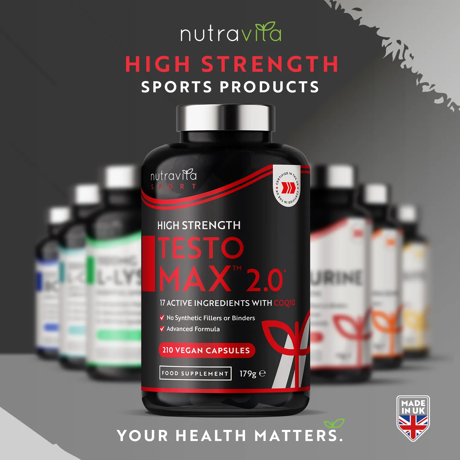 Nutravita TestoMax 2.0 Integratore uomo 210 capsule zinco