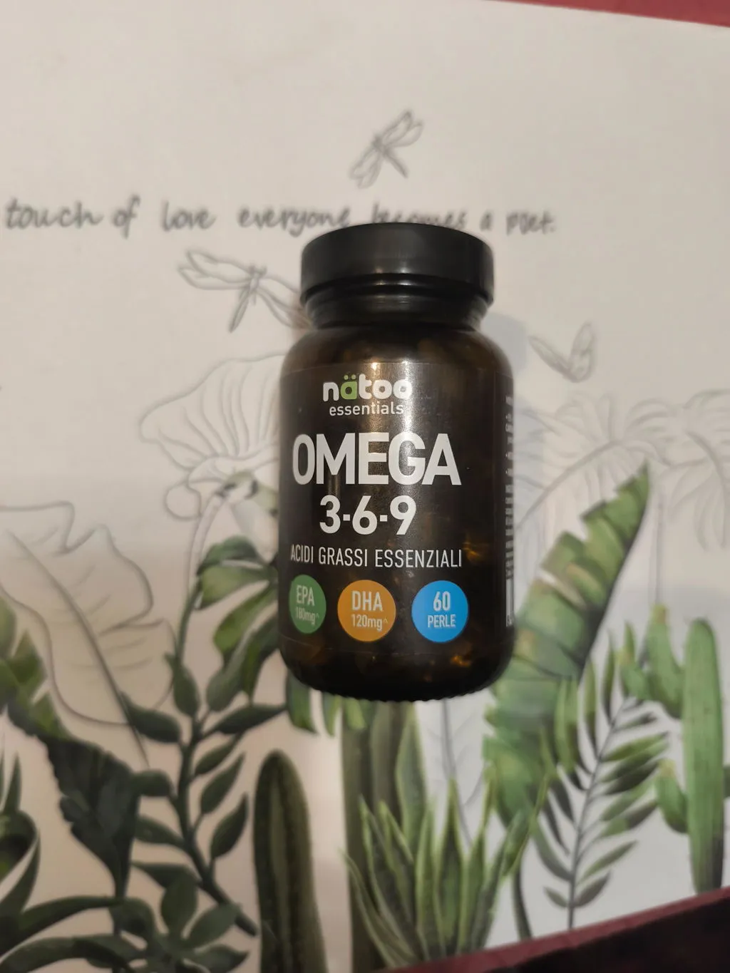 Natoo Essentials Omega 3-6-9 perle 60 perle trigliceridi enotera