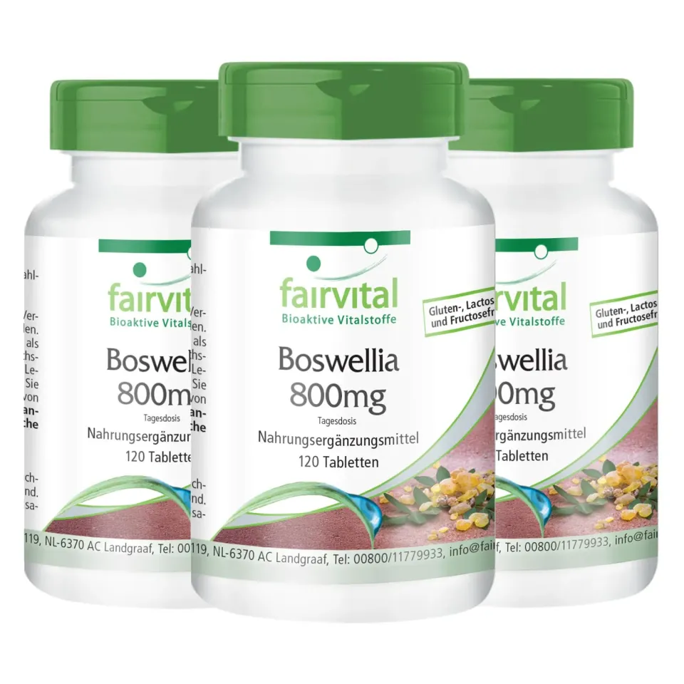 FAIRVITAL Boswellia Serrata 800 mg compresse 360 65% boswellici